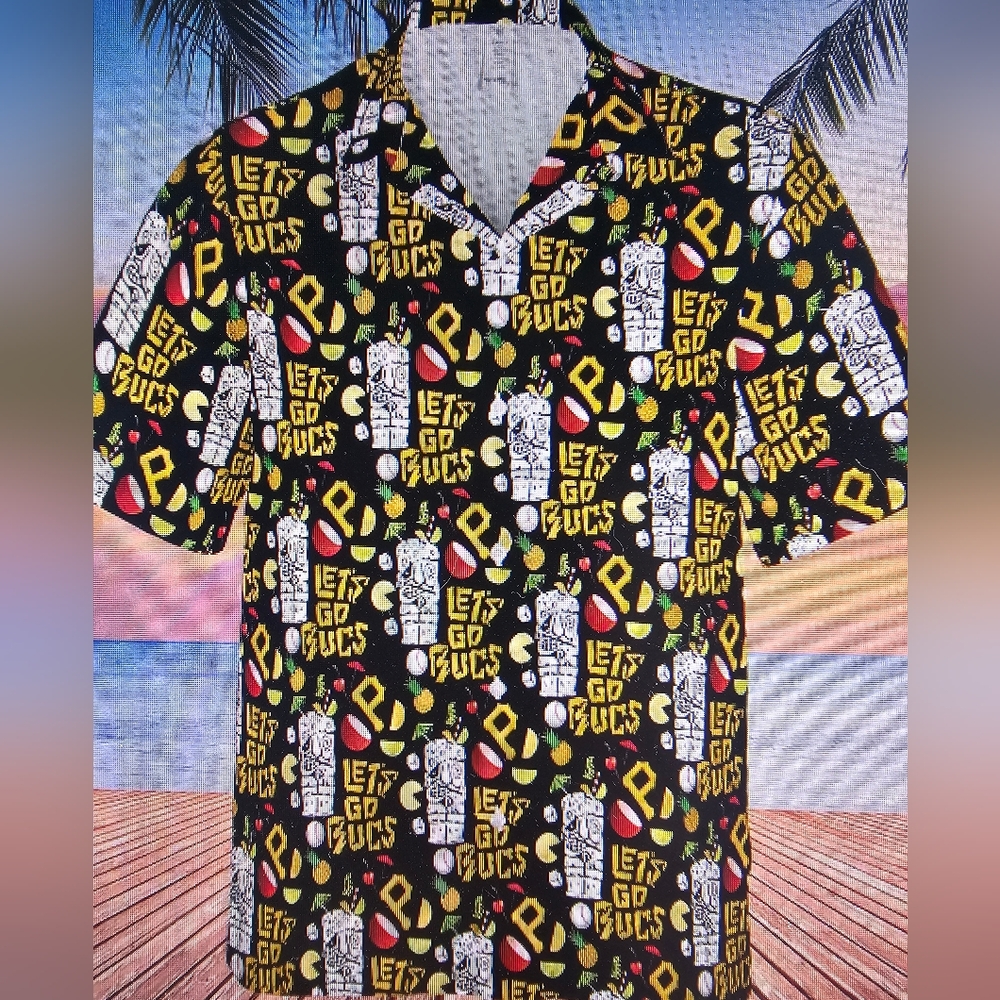 Pittsburgh Pirates Hawaiian Shirt 2024 Giveaway Adult Size Small New in Package